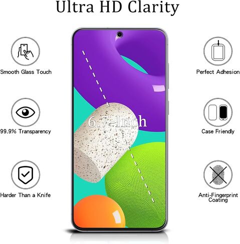 MAYtobe 2+2 Pack Screen Protector for Samsung Galaxy S25 FE Tempered Glass in Kuwait