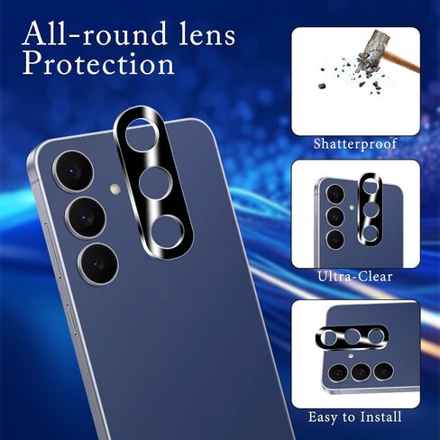 MAYtobe 2+2 Pack Screen Protector for Samsung Galaxy S25 FE Tempered Glass in Kuwait
