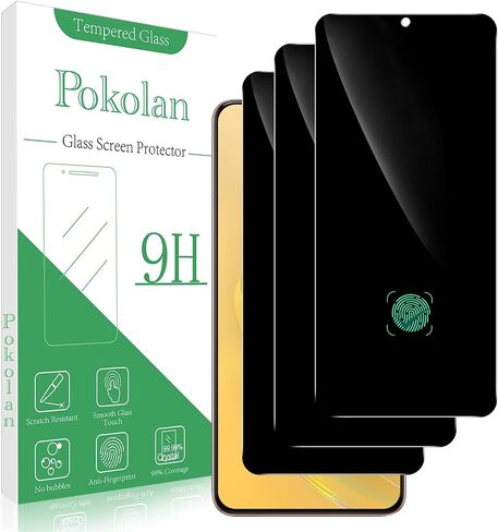 Pokolan Privacy Screen Protector for Samsung Galaxy S24 FE Tempered Glass in Kuwait