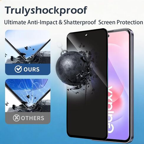 2 Pack for Samsung Galaxy A37 Privacy Screen Protector,Automatic Alignment in Kuwait
