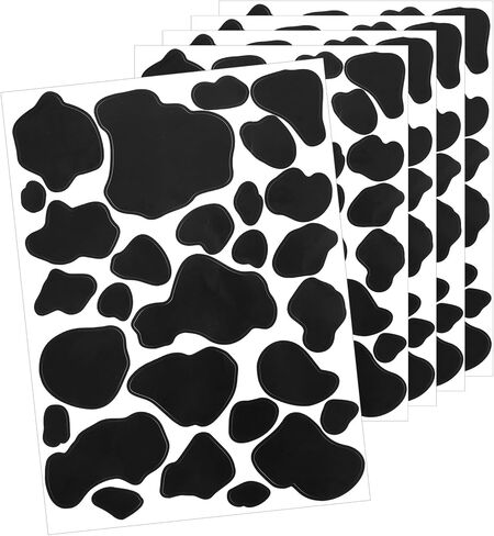 104 Pcs Cow Stickers, Waterproof Cow Print Peel and Stick in Kuwait