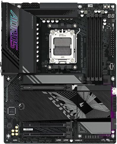 Micro Center 3-in-1 Combo: AMD Ryzen 7 9800X3D CPU Processor + GIGABYTE X870E AORUS Elite WIFI7 AM5 Motherboard + KLEVV Bolt V DDR5 32GB (2x16GB) 6000MHz CL30 Ram Memory in Kuwait