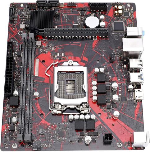 Mingzhe H410M V3 LGA 1200 Motherboard Micro ATX Desktop Board for 10th Gen CPU i9 i7 i5 i3 with DDR4 64GB 2933MHz Dual Channel 3X in Kuwait