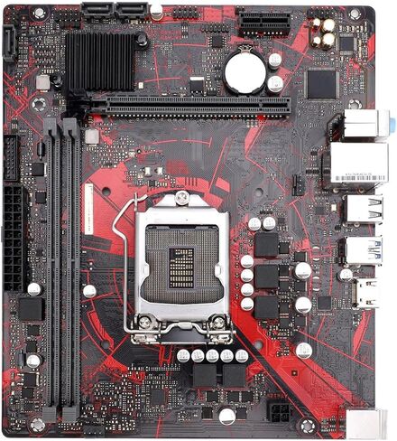 Mingzhe H410M V3 LGA 1200 Motherboard Micro ATX Desktop Board for 10th Gen CPU i9 i7 i5 i3 with DDR4 64GB 2933MHz Dual Channel 3X in Kuwait