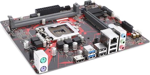 Mingzhe H410M V3 LGA 1200 Motherboard Micro ATX Desktop Board for 10th Gen CPU i9 i7 i5 i3 with DDR4 64GB 2933MHz Dual Channel 3X in Kuwait