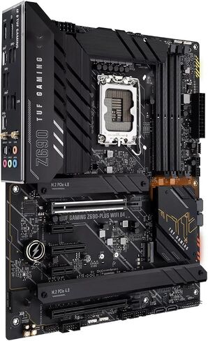 Computer Motherboards Fit for ASUS TUF Gaming Z690-PLUS WiFi D4 Motherboard LGA1700 DDR4 128GB Wi-Fi 6 Support I9-14900 I9-13900 I5-13600 I5-12600 I5-12400 in Kuwait