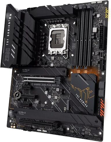 Computer Motherboards Fit for ASUS TUF Gaming Z690-PLUS WiFi D4 Motherboard LGA1700 DDR4 128GB Wi-Fi 6 Support I9-14900 I9-13900 I5-13600 I5-12600 I5-12400 in Kuwait