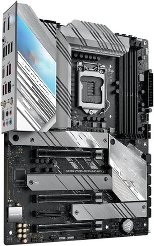 Computer Motherboards Fit for ASUS ROG Strix Z590-A Gaming WiFi 6 LGA 1200 (Intel 11th/10th Gen) ATX White Scheme Motherboard in Kuwait