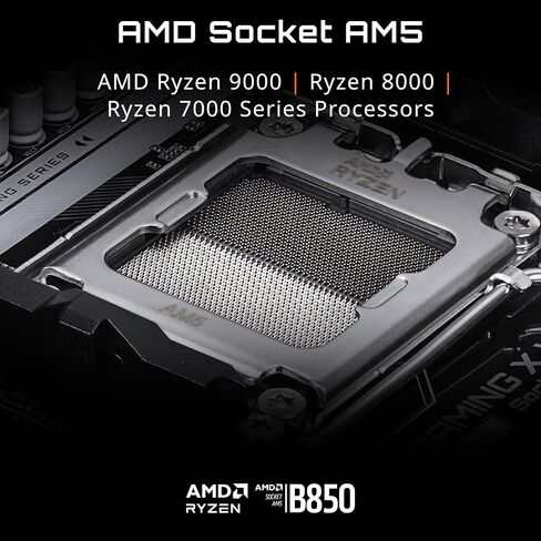 Micro Center CPU Motherboard Memory Combo: AMD Ryzen 7 9700X CPU Processor + Gigabyte B850 Gaming WIFI6 Motherboard + KLEVV Bolt V DDR5 32GB (2x16GB) 6000MHz CL30 Desktop Ram Memory White in Kuwait