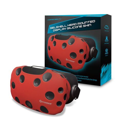 Hyperkin GelShell Silicone Skins for HTC Vive and Controllers (Red) in Kuwait