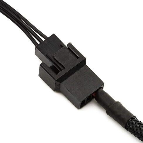 Cooling Fan Adapter Cable 15 Pin SATA to 4 x 3/4 Pin PWM 12V SATA in Kuwait