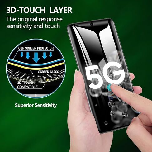 3 Pack Designed for Samsung Galaxy S20 Ultra 5G / SM-G988B G988U Screen Protector, Case Friendly, Bubble Free, High Definition Clear ShieldEasy Installation (TPU) in Saudi Arabia