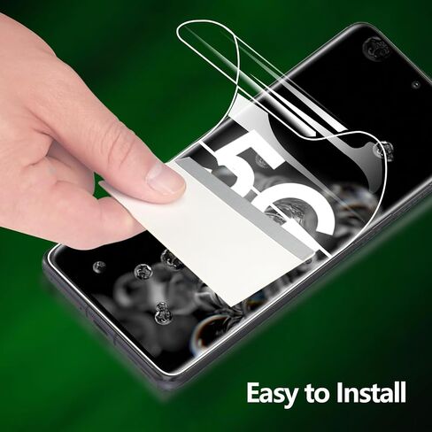3 Pack Designed for Samsung Galaxy S20 Ultra 5G / SM-G988B G988U Screen Protector, Case Friendly, Bubble Free, High Definition Clear ShieldEasy Installation (TPU) in Saudi Arabia
