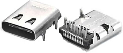 1pc 3.1 Type C Female 24 Pin USB C Type Connector in Saudi Arabia