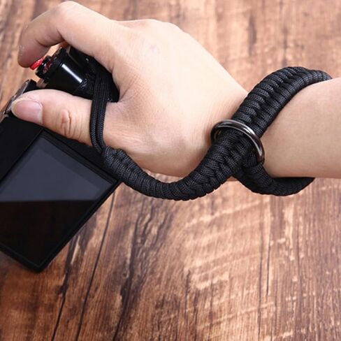 2pcs Quick Release Camera Wrist Strap, Adjustable Black Hand Grip in Kuwait