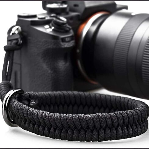 2pcs Quick Release Camera Wrist Strap, Adjustable Black Hand Grip in Kuwait