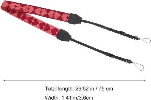 Red Polyester Camera Sling Strap for Compact Cameras, Cross Body in Kuwait