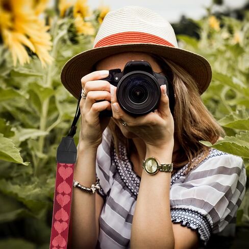 Red Polyester Camera Sling Strap for Compact Cameras, Cross Body in Kuwait