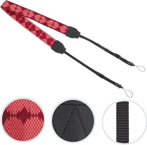 Red Polyester Camera Sling Strap for Compact Cameras, Cross Body in Kuwait