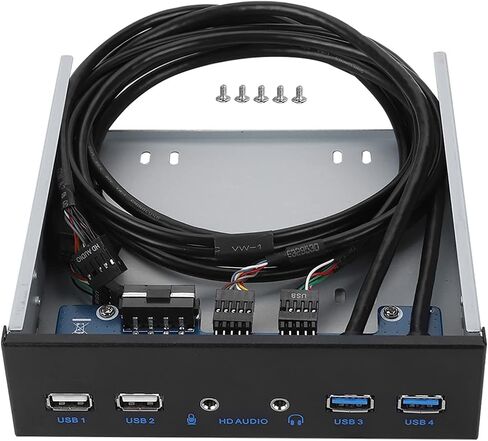 USB 3.0 Front Panel with HD Audio, 5.25-Inch Drive Bay USB Hub in Saudi Arabia