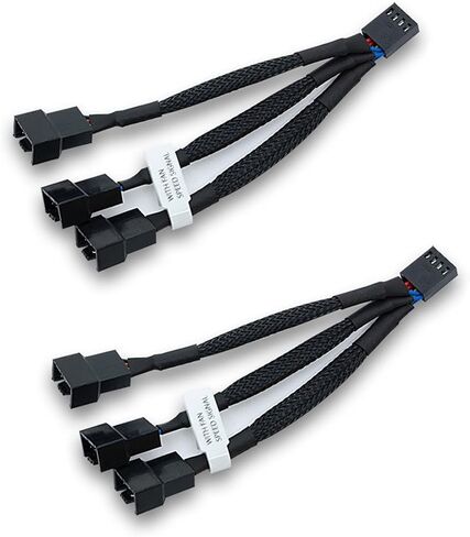 EKWB EK-Cable Y-Splitter 3-Fan PWM, 10cm, 2-Pack in Saudi Arabia