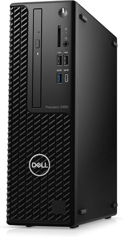 Dell Precision 3450 SFF Workstation Desktop | Core i5-11500 - 256GB SSD Hard Drive - 32GB RAM - Nvidia Quadro P1000 | 6 cores @ 4.6 GHz - 4GB GDDR5 Win 11 Pro Black (Renewed) in Kuwait