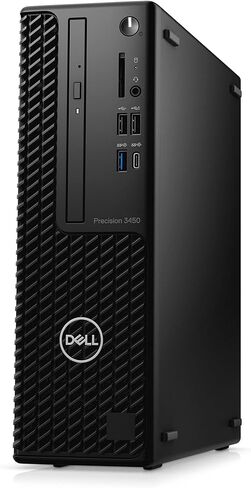 Dell Precision 3450 SFF Workstation Desktop | Core i5-11500 - 256GB SSD Hard Drive - 32GB RAM - Nvidia Quadro P1000 | 6 cores @ 4.6 GHz - 4GB GDDR5 Win 11 Pro Black (Renewed) in Kuwait