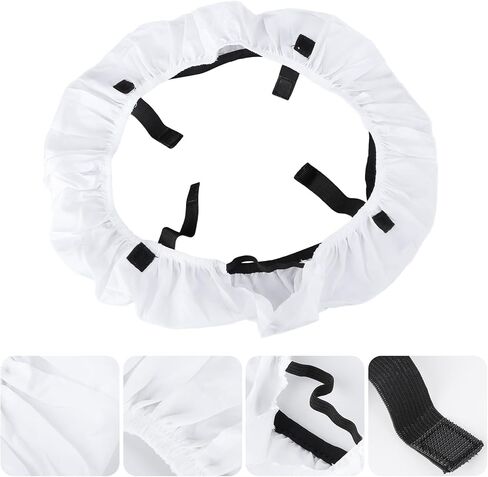 Inch Foldable Ring Flash Diffuser for Photography Video Light in Kuwait