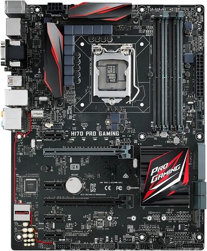 Computer Motherboards Fit for ASUS H170 PRO Gaming Motherboard Intel DDR4 64GB LGA 1151 M.2 ATX Support I3-6300 I5-6500 I3-7100 I7-7700 I5-7500 CPU in Kuwait