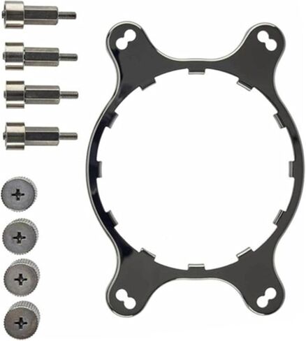 Round Cooler Mounting Bracket Kit for Corsair H55 H75 H80I V2 H100i V2 H115i Round Water-Cooled Radiator AMD AM4 Parts in Saudi Arabia