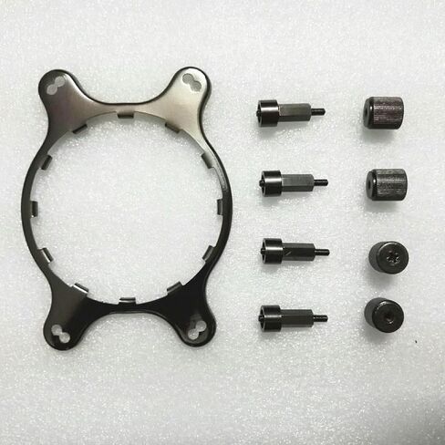 Round Cooler Mounting Bracket Kit for Corsair H55 H75 H80I V2 H100i V2 H115i Round Water-Cooled Radiator AMD AM4 Parts in Saudi Arabia