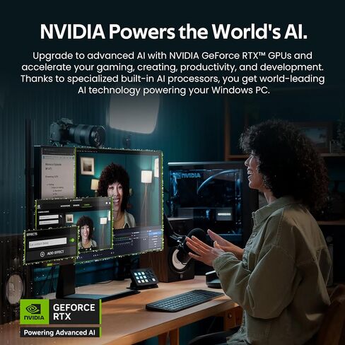 msi Codex R2 AI Gaming Desktop, Intel Core Ultra 7 265, 32GB DDR5 RAM, 3TB Storage (2TB NVMe SSD&1TB Docking Station), RTX 5060 Ti 8GB GDDR7, RGB Cooling, Keyboard & Mouse, Wi-Fi 6E, Win 11, Black in Kuwait