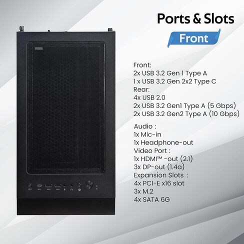 msi Codex R2 AI Gaming Desktop, Intel Core Ultra 7 265, 32GB DDR5 RAM, 3TB Storage (2TB NVMe SSD&1TB Docking Station), RTX 5060 Ti 8GB GDDR7, RGB Cooling, Keyboard & Mouse, Wi-Fi 6E, Win 11, Black in Kuwait