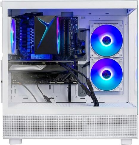 كمبيوتر سطح المكتب Skytech Gaming Azure 3، Intel Ultra 7 265K 3.9 جيجا هرتز(5.4 جيجا هرتز Turbo)، NVIDIA RTX 5060 Ti 16 جيجا، 1 تيرابايت Gen4 NVMe SSD، 32 جيجا DDR5 RAM 5600 RGB، 850 وات ذهبي ATX 3 PSU، 360 مم ARGB AIO، واي فاي، ويندوز 11 in Kuwait