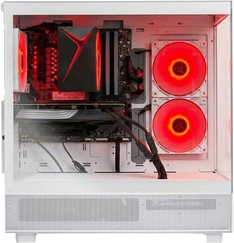 كمبيوتر سطح المكتب Skytech Gaming Azure 3، Intel Ultra 7 265K 3.9 جيجا هرتز(5.4 جيجا هرتز Turbo)، NVIDIA RTX 5060 Ti 16 جيجا، 1 تيرابايت Gen4 NVMe SSD، 32 جيجا DDR5 RAM 5600 RGB، 850 وات ذهبي ATX 3 PSU، 360 مم ARGB AIO، واي فاي، ويندوز 11 in Kuwait