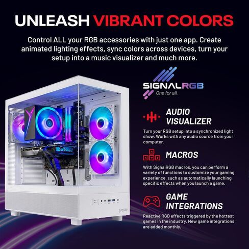كمبيوتر سطح المكتب Skytech Gaming Azure 3، Intel Ultra 7 265K 3.9 جيجا هرتز(5.4 جيجا هرتز Turbo)، NVIDIA RTX 5060 Ti 16 جيجا، 1 تيرابايت Gen4 NVMe SSD، 32 جيجا DDR5 RAM 5600 RGB، 850 وات ذهبي ATX 3 PSU، 360 مم ARGB AIO، واي فاي، ويندوز 11 in Kuwait