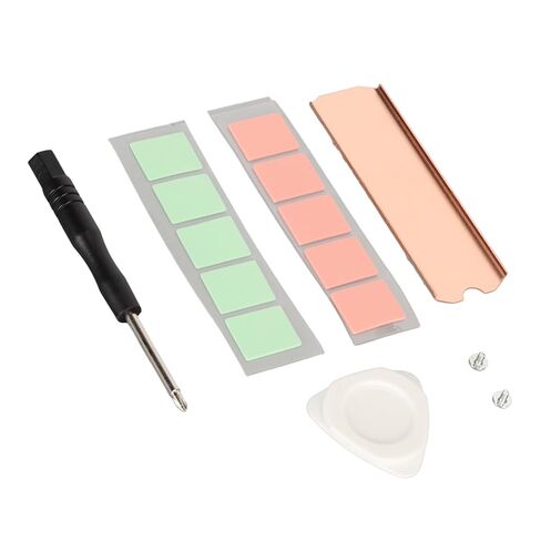 M.2 2280 SSD Copper Heat Sink, Red Copper Cooling with 401W Thermal in Saudi Arabia