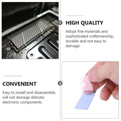 Metal SSD Heat Sink 4mm Copper Graphene Coating Cooler Fin in Saudi Arabia