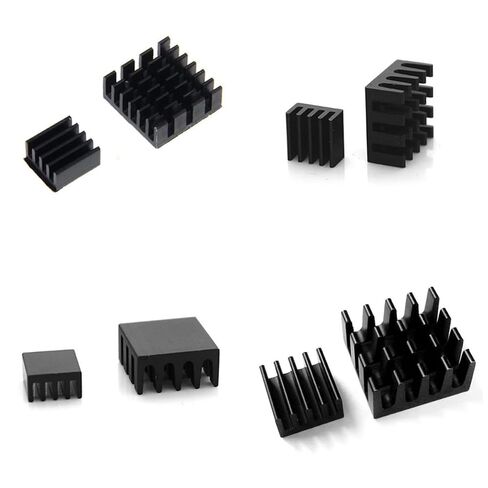 2pcs Aluminum Heat Sink Cooling Block Radiator Kit in Saudi Arabia