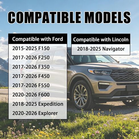 محول مكبر صوت KIFIDAN قطعتين 6 × 9، محول مكبر صوت باب متين متوافق مع Ford F150/F250/F350/F450/F550/F600/Expedition/Explorer، محولات سماعات السيارة لترقية الاستيريو in Kuwait