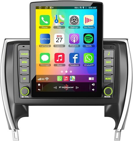 8Core+128G Car Radio for Toyota RAV4 2006-2012, Android 15 GPS Navi Stereo in Saudi Arabia
