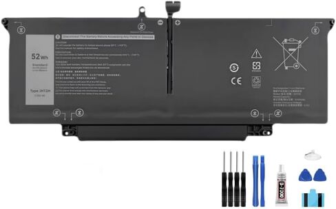 compatible For Dell Latitude 7310 7410 HRGYV X825P 4V5X2 7CXN6 7CXN6 T3JWC XMT81 LCD Display Touch Screen Digitizer Full Assembly Replacement battery JHT2H +Free Tools，For JHT2H battery in Kuwait