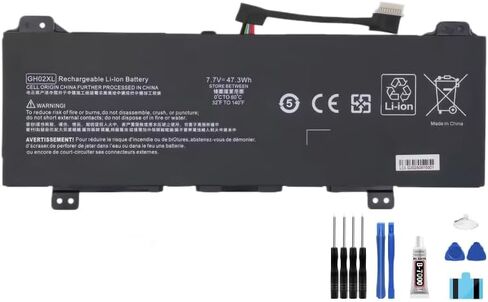 compatible For HP Chromebook 11A G8 11 G8 14 G6 Chromebook X360 11 G3 14AT-NA000 HSTNN-DB9M L75253-271 L75783-005 LCD Display Touch Screen Digitizer battery GH02XL+ Free Tools，For GH02XL LCD in Kuwait