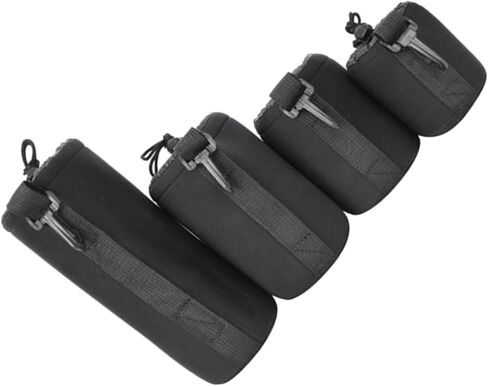 4PCS Neoprene Camera Lens Cover Bag Shock Absorption Storage Pouch in Kuwait