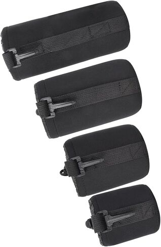 4PCS Neoprene Camera Lens Cover Bag Shock Absorption Storage Pouch in Kuwait