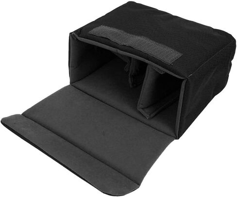GOWENIC Padded DSLR Camera Lens Insert Bag with Dividers (Black) in Kuwait