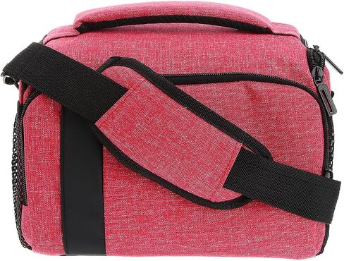 Camera Bag for Digital Camera and Lens, Canvas Pink Handbag in Kuwait