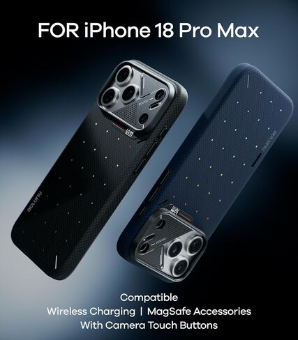 Aulumu A18 for iPhone 18 Pro Max Ultra-Slim Particle Aramid Fiber Case in Saudi Arabia