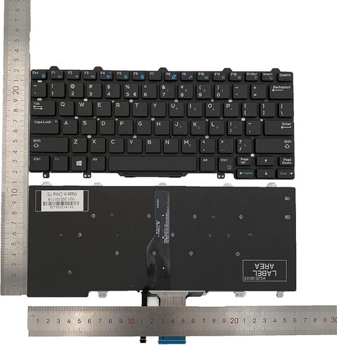 Laptop Replacement US Layout Keyboard for DELL Latitude 7350 5290 E5250 5270 E7270 E7250 7270 MJ8HY 0MJ8HY 0XCD5M Backlit in Saudi Arabia