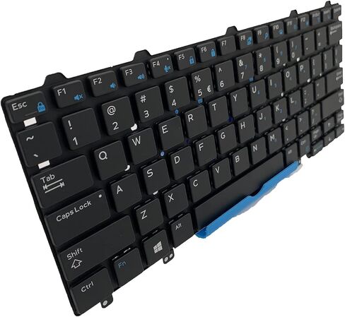 Laptop Replacement US Layout Keyboard for DELL Latitude 7350 5290 E5250 5270 E7270 E7250 7270 MJ8HY 0MJ8HY 0XCD5M Backlit in Saudi Arabia